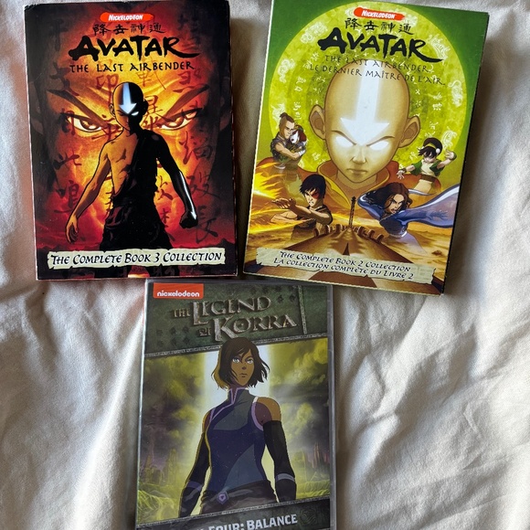 Avatar: the Last Airbender and Legend of Korra DVDs - Picture 1 of 6